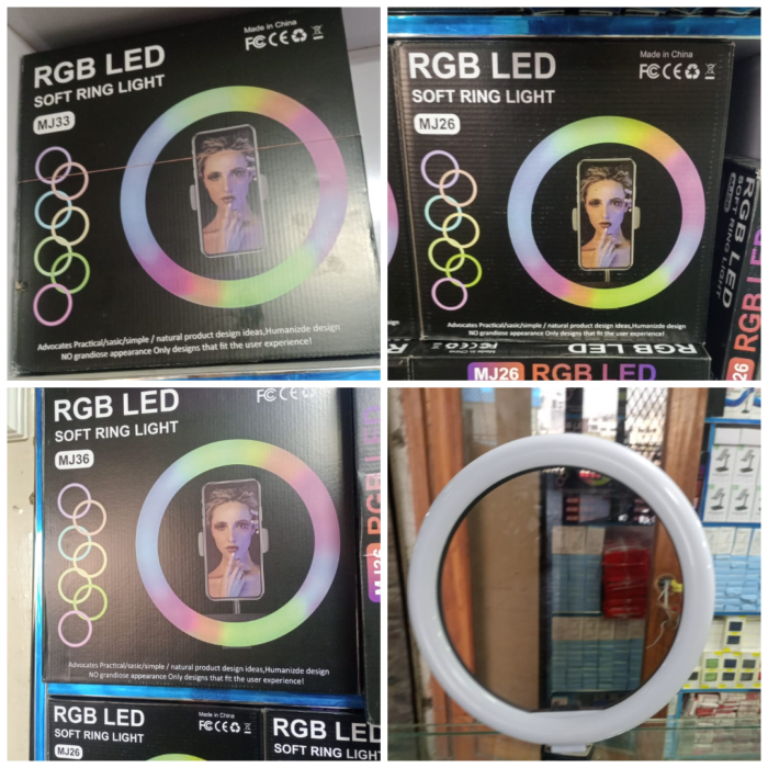 (only ring light) RGB LED Soft Ring Light, RGB Flash Ring Light for Camera Smartphone for Many More - Image 6