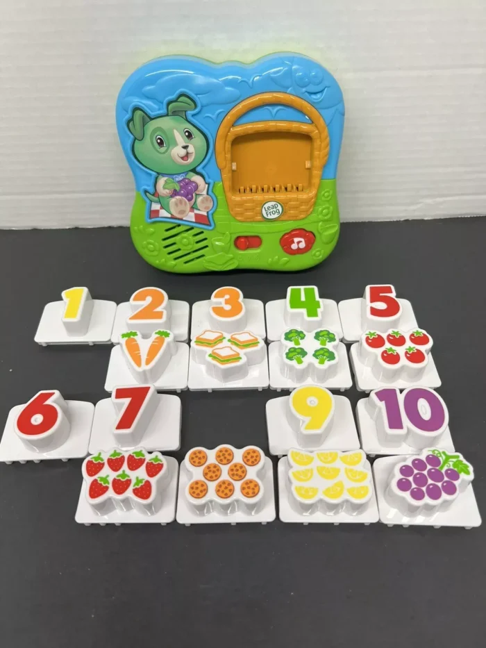 Magnetic Fridge Number LeapFrog Fridge Phonics Scout Picnic Basket Magnetic Numbers(random color) - Image 10