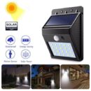 Solar Motion Sensor Led Light | Security Night Lamp For Home Outdoor / Garden Wall