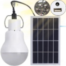 RECHARGEABLE SOLAR LIGHT WITH SOLAR PANEL CL-028MAX CCLamp