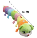 70 Cm - Caterpillar Figures Plush Toy - Stuffed Charm Caterpillar Pillow Toy | Colorful Figure Sleeping Plush Toy